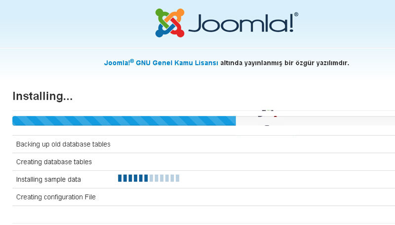 Joomla 3.0 Kurulumu