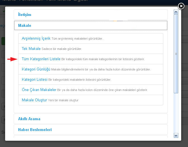 Joomla 3.0 Menü Ve Menü Öğesi Oluşturma